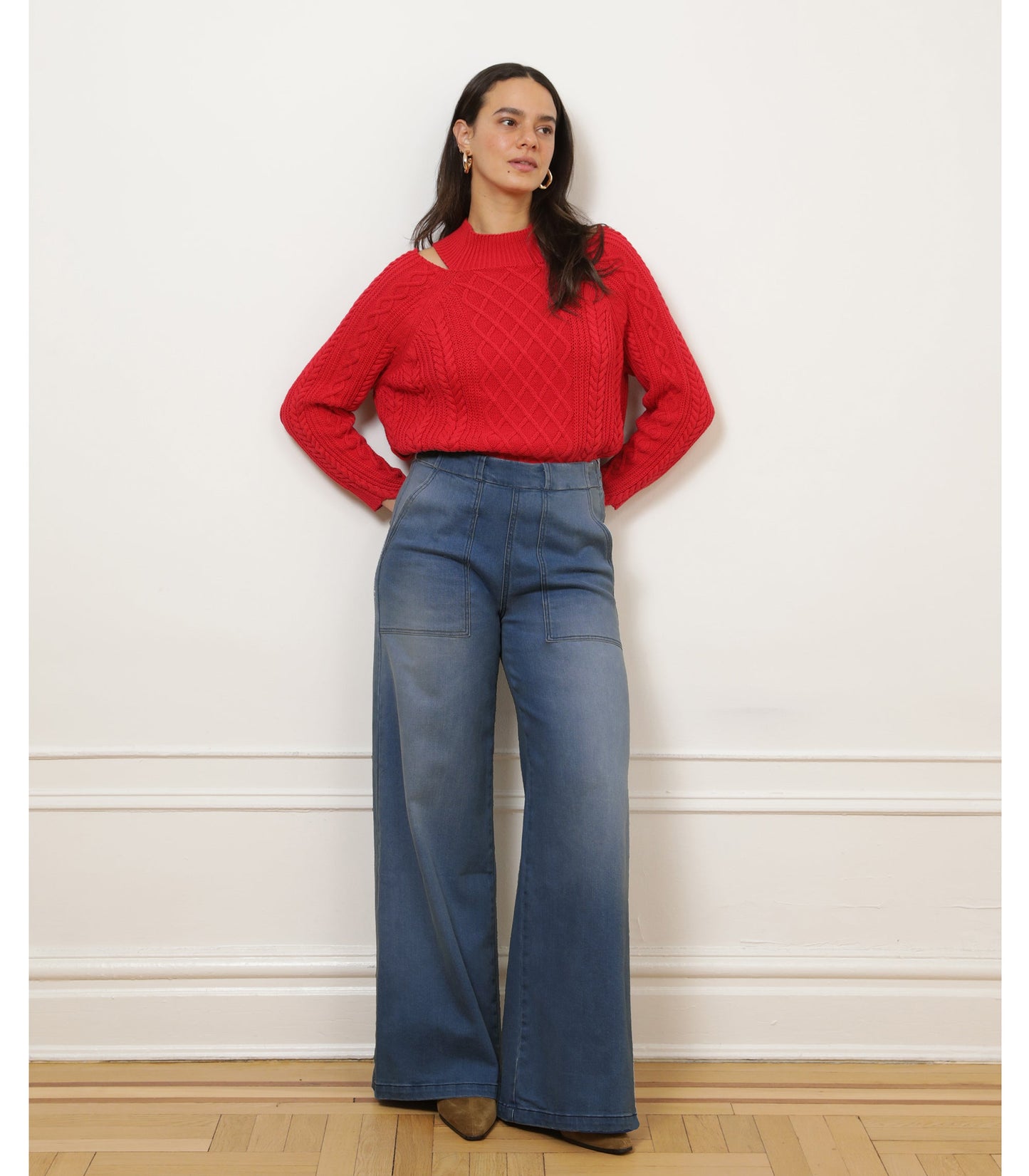 Denim Sabrina Pants