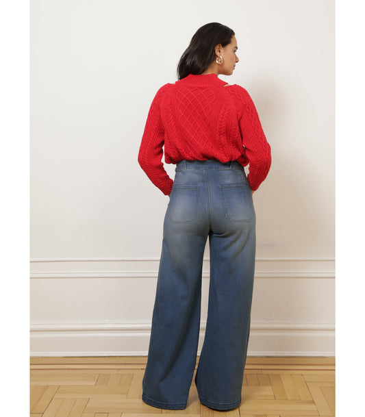 Denim Sabrina Pants
