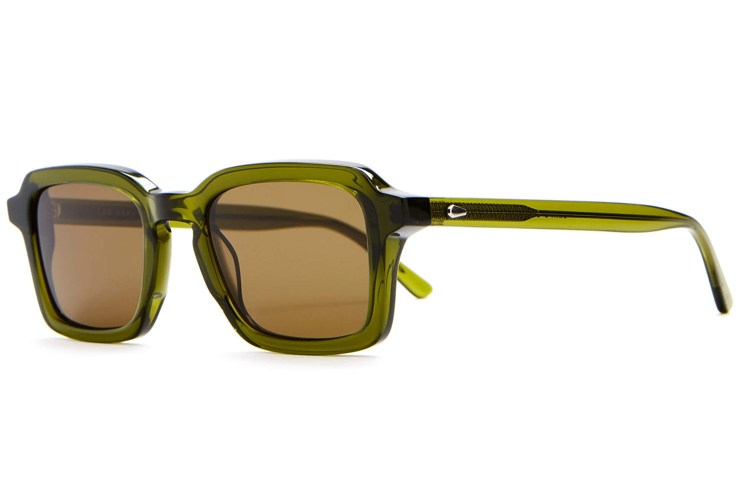 The Heavy Tropix looks great on just about everyone. Thin, adjustable temples allow for a comfortable, more universal fit. Handcrafted bioacetate frames—biodegradable, plant-based, earth-friendlier. Rx-ready.