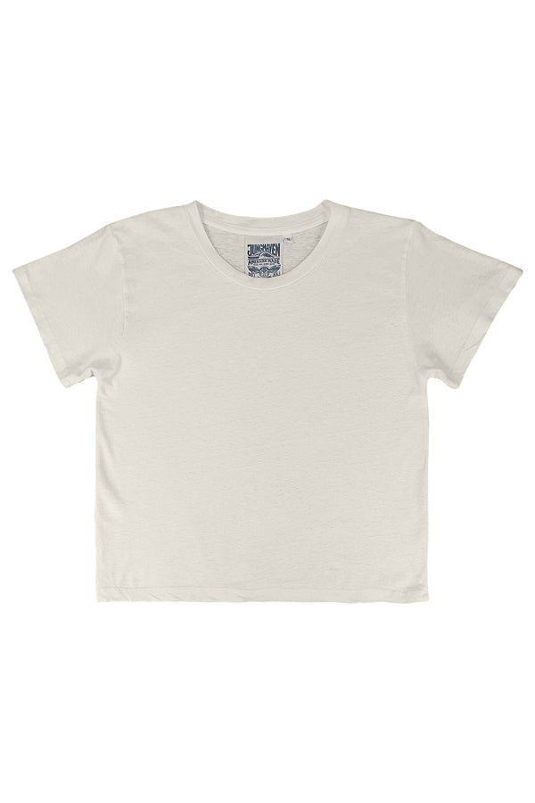 jungmaven cropped lorel tee hemp