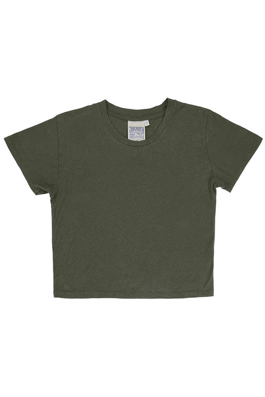 jungmaven cropped lorel tee hemp