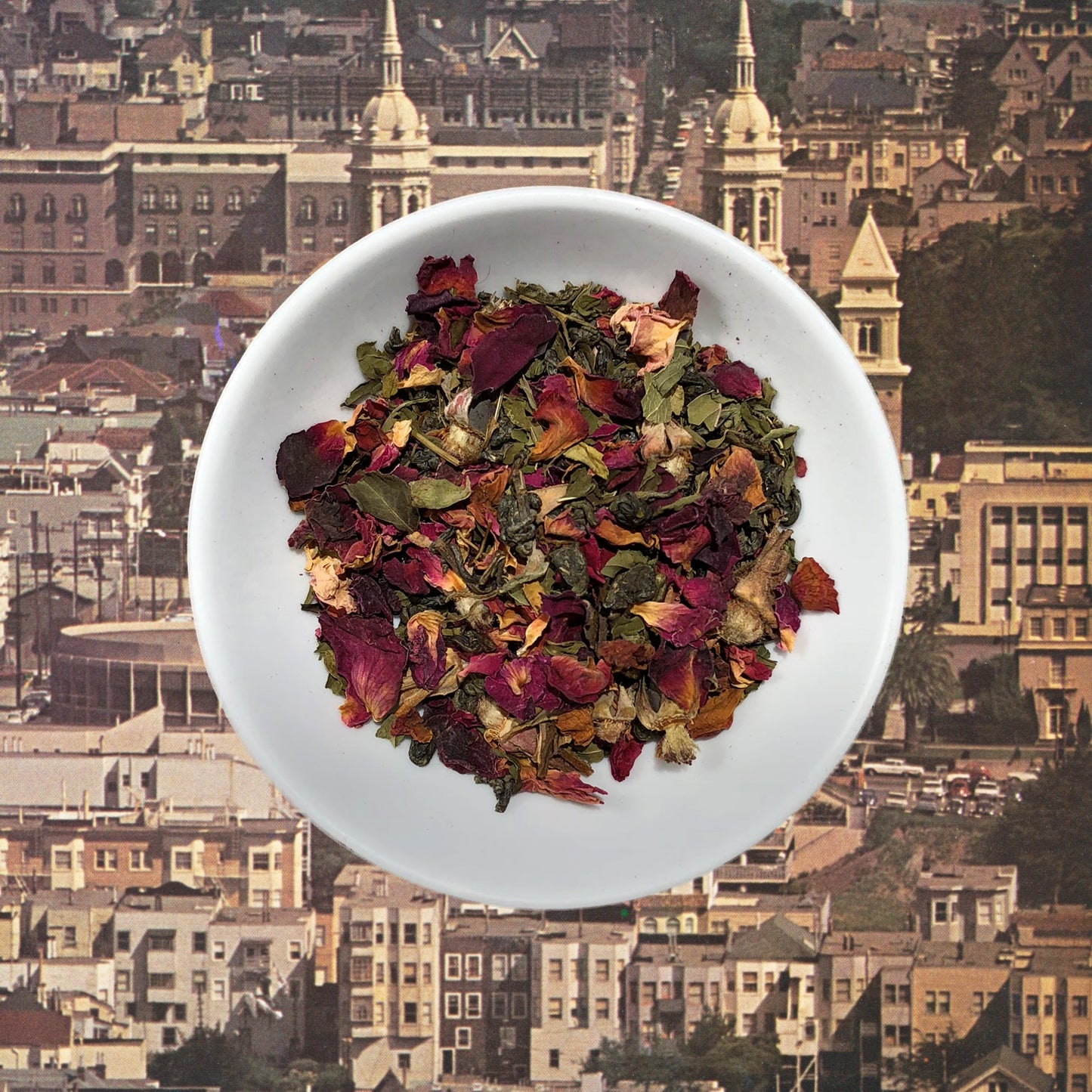 Double Mint Rose Tea