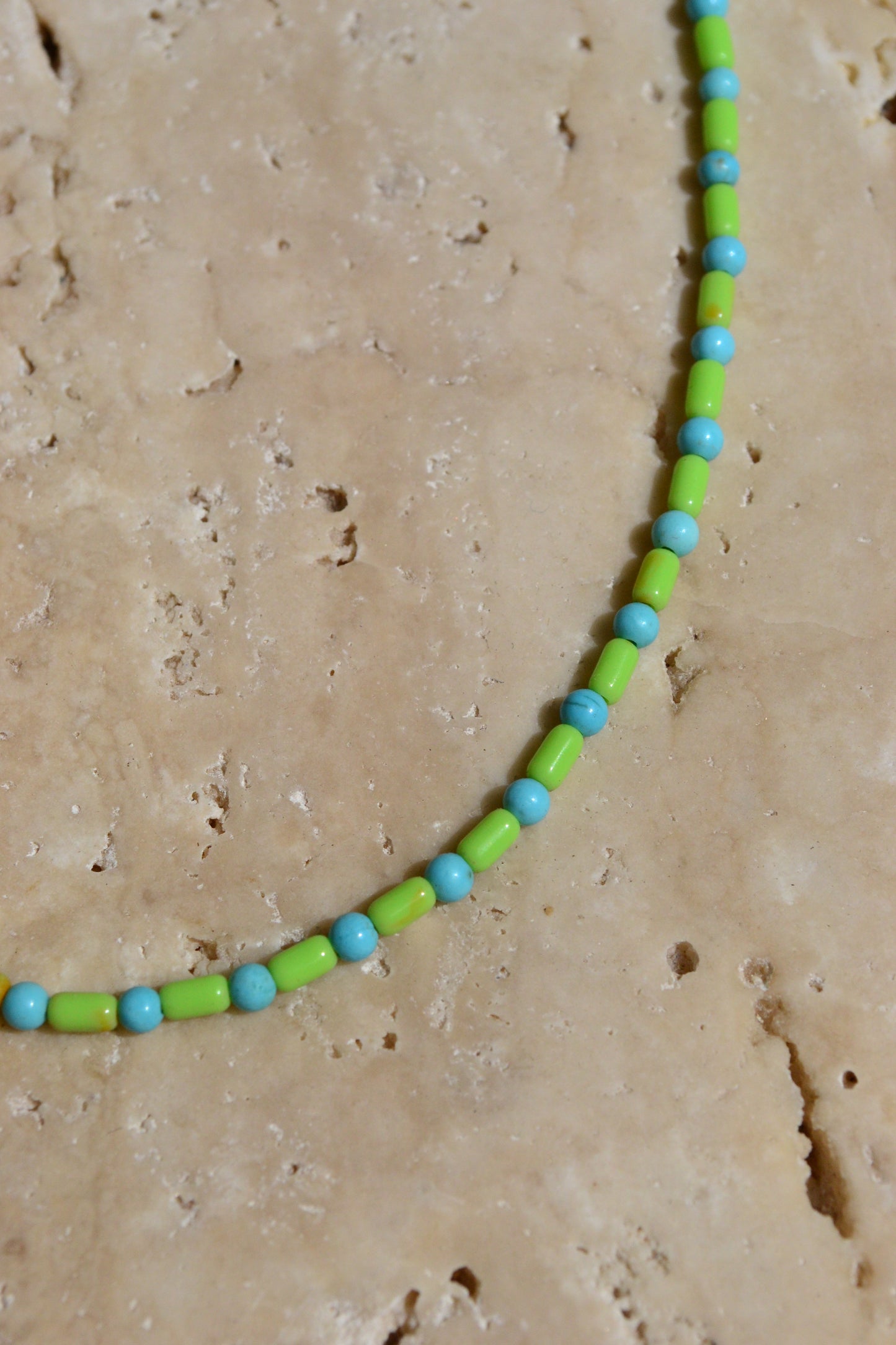 Neon Nights Beaded Necklace