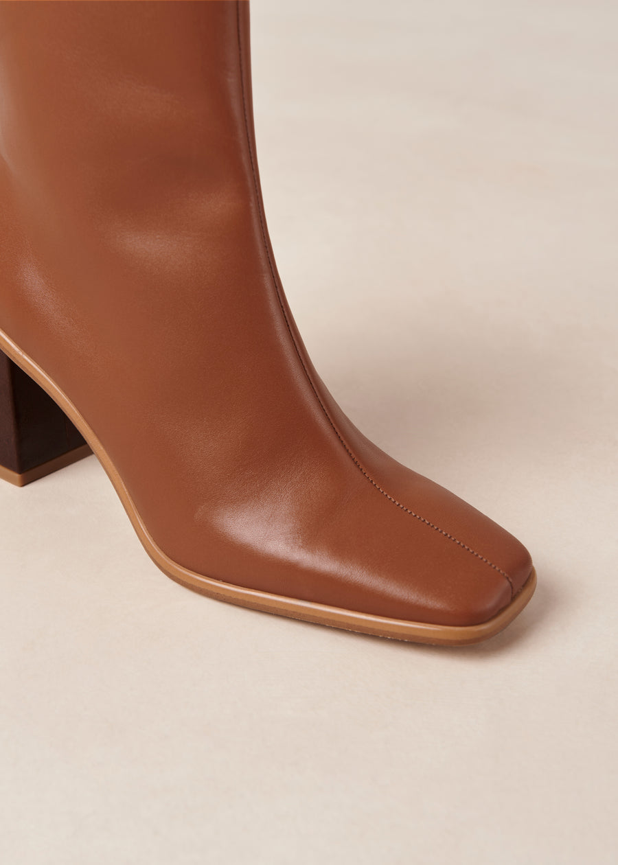 alohas west cape vintage tan boot