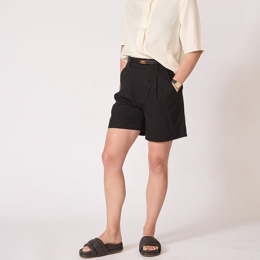 The Softie Slide in Faded Black