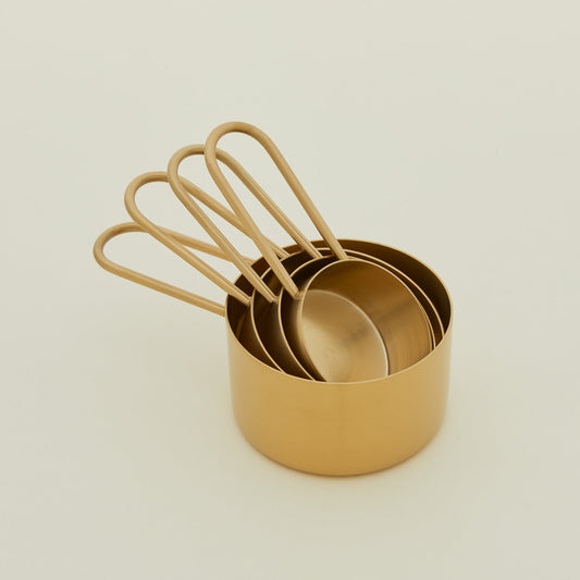 Brass Measuring Cup Set