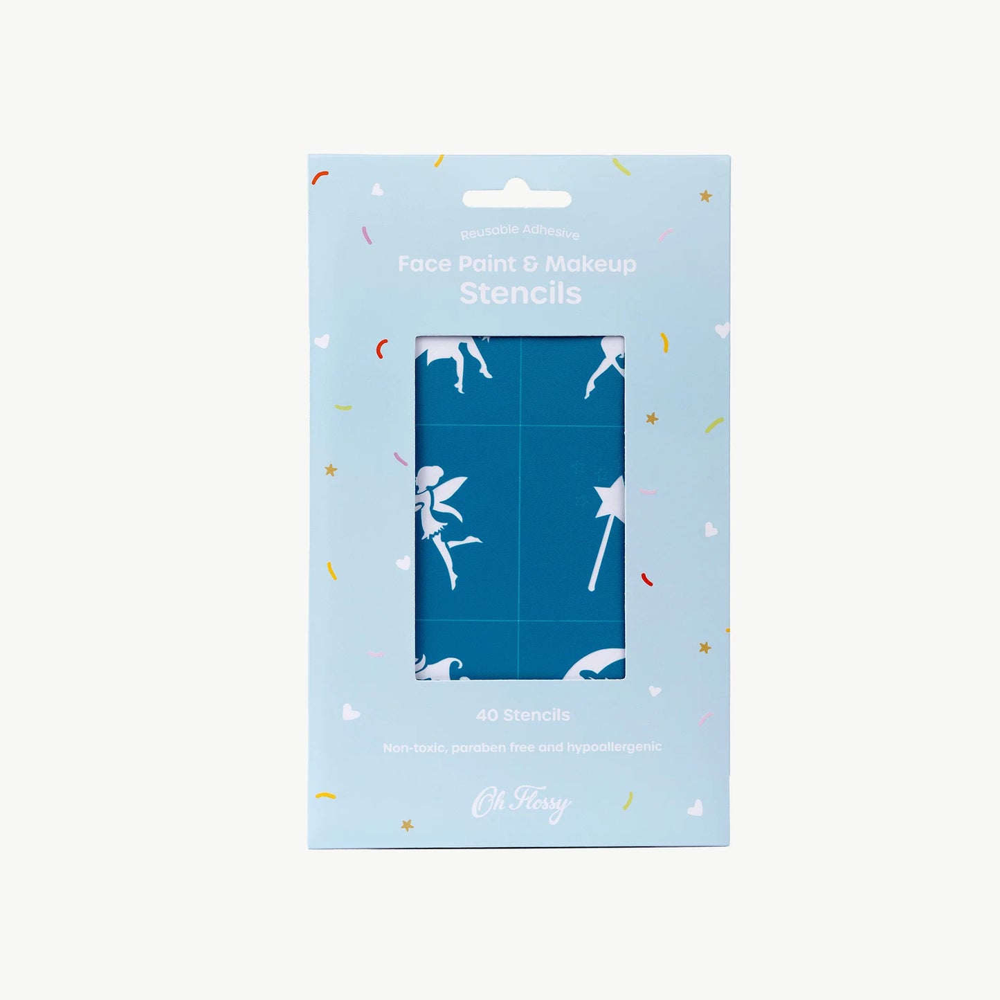Adhesive Face Paint & Stencils