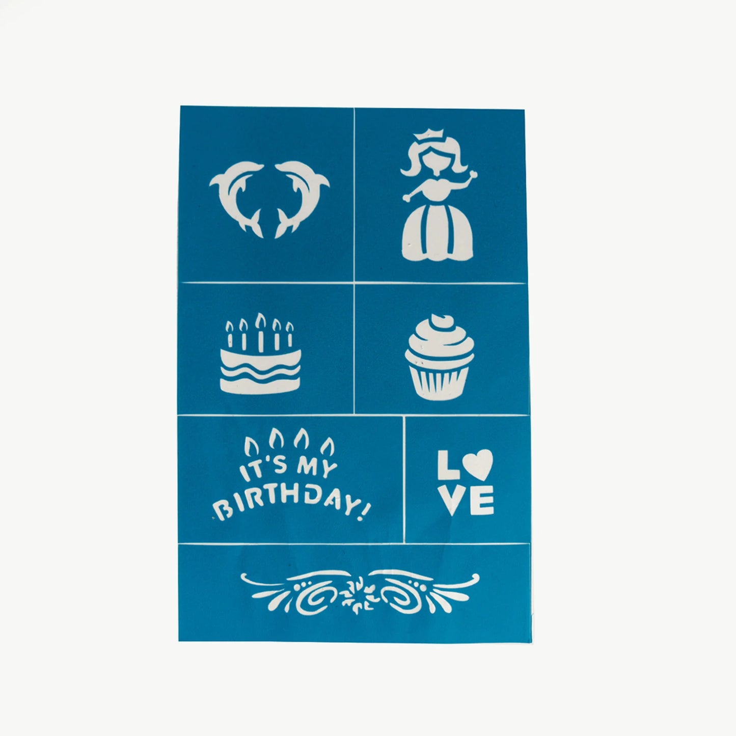 Adhesive Face Paint & Stencils