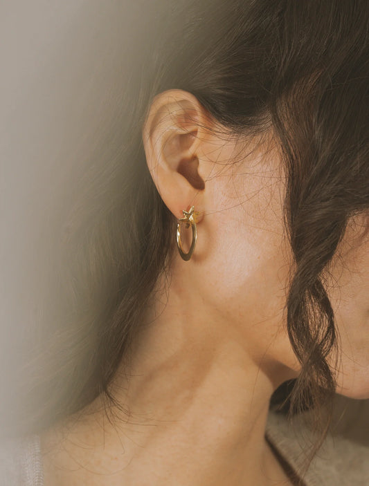 Mountainside Vernal Hoop Earrings