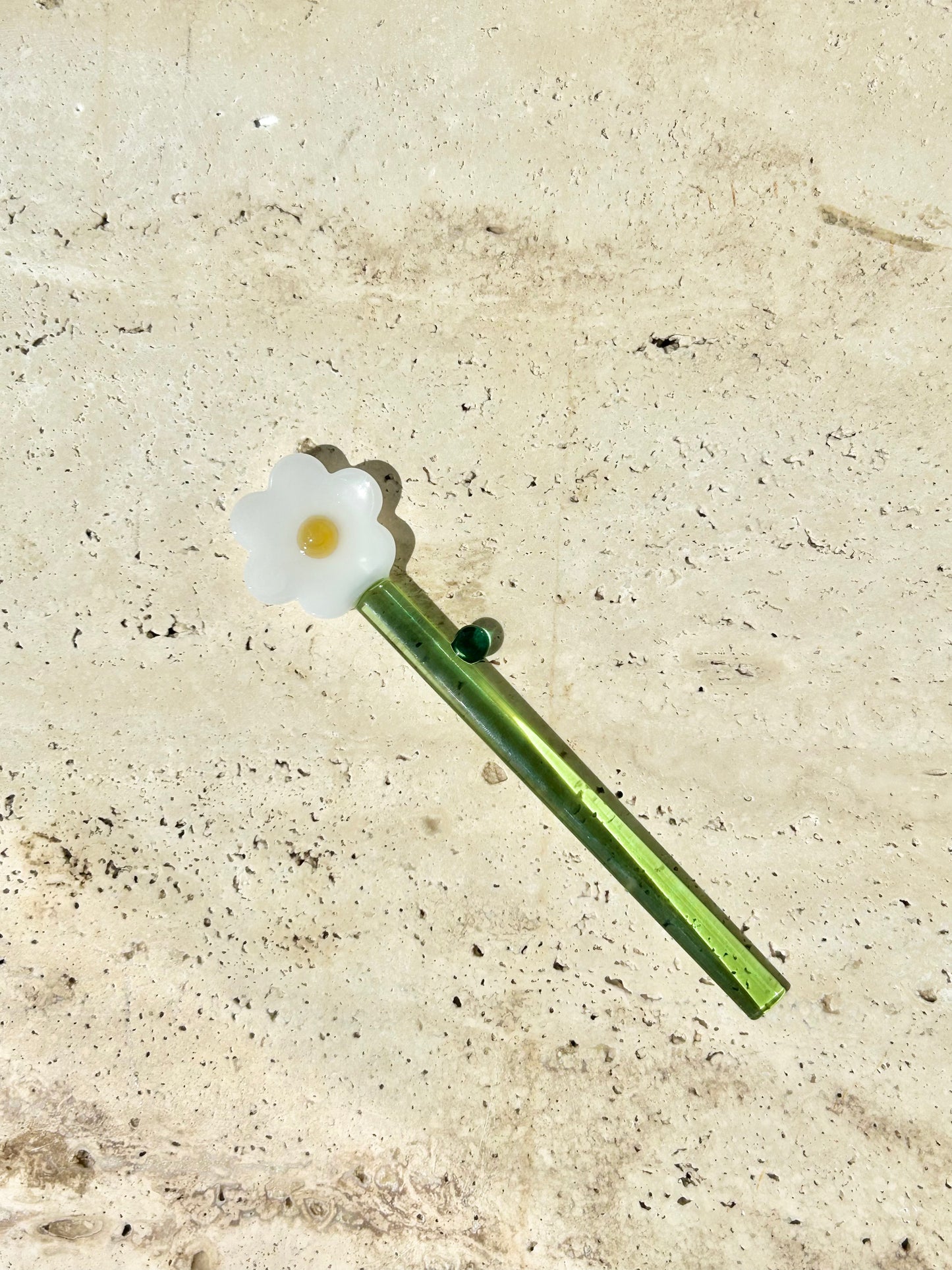 Flower Glass Stirring Spoon