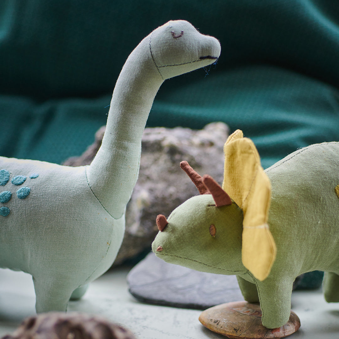 Linen Dinosaur Plush Toy