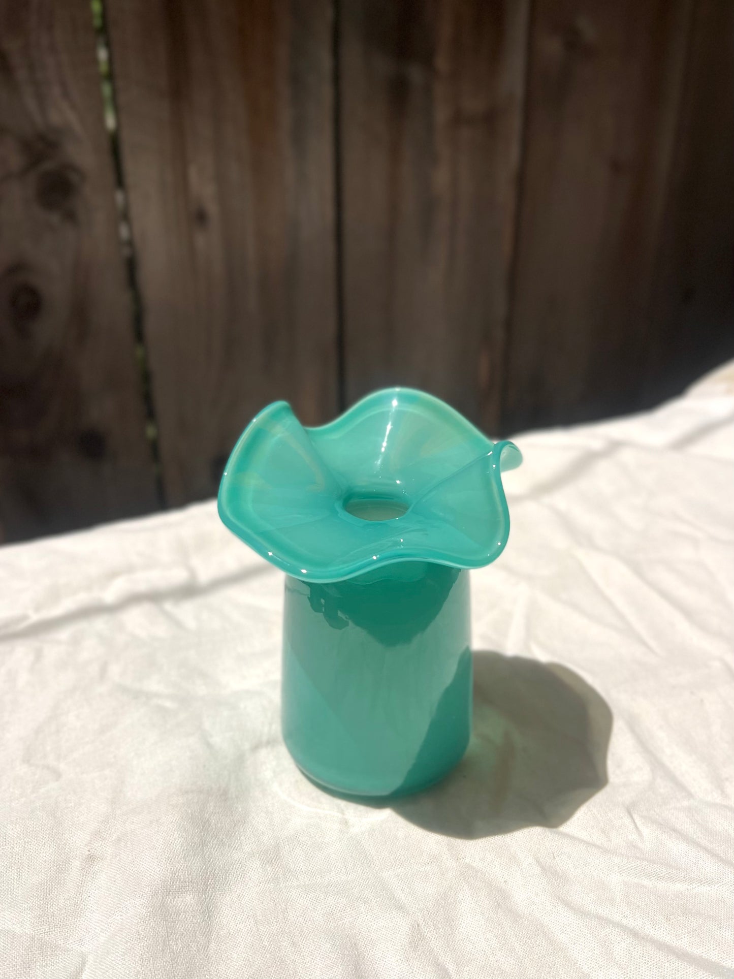 Ruffle Bud Vase