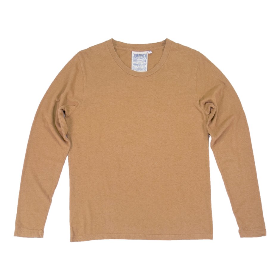 Made from a perfectly weighted hemp blend in the same flattering chic silhouette as our best selling Lorel Tee but with full-length sleeves. Super soft with a slightly textured finish, it's the perfect anytime layering piece all year round.