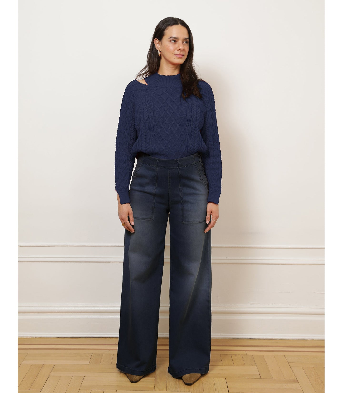 Denim Sabrina Pants