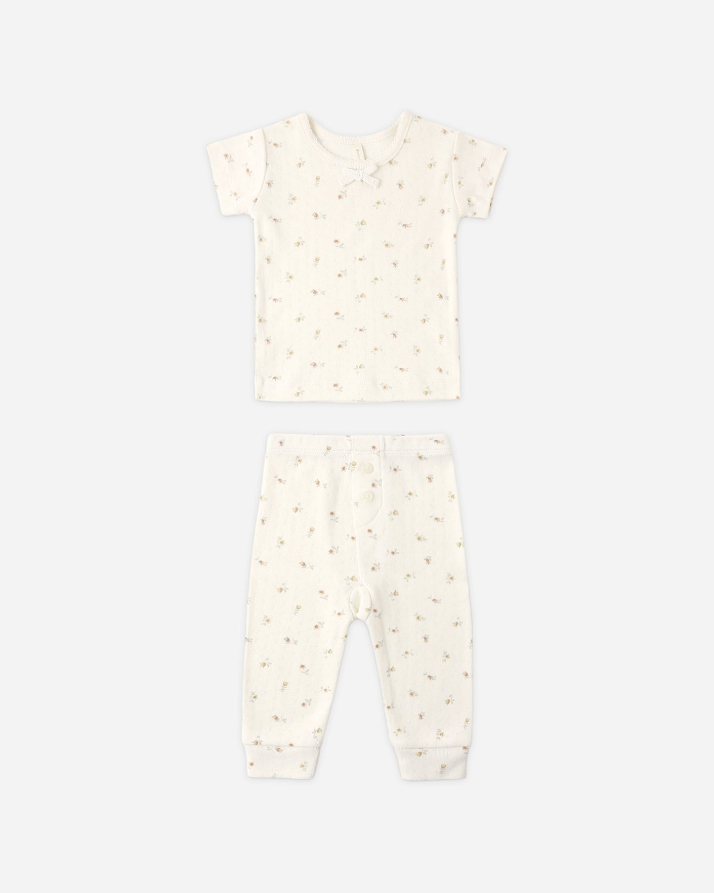 Pointelle Tee + Legging Set