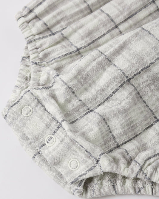 Maya Plaid Romper