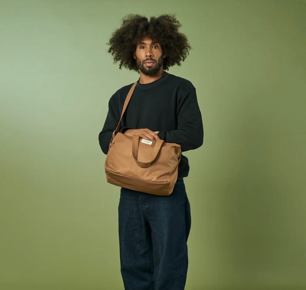 Waxed Sauval Tote Bag