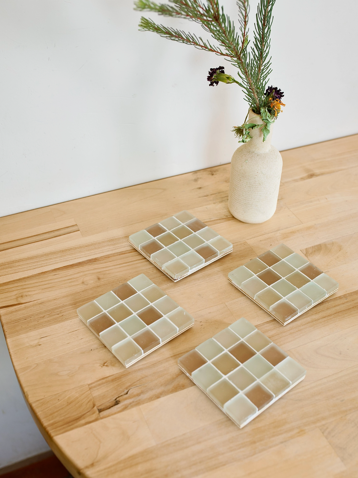 Sand Glass Tile Coaster