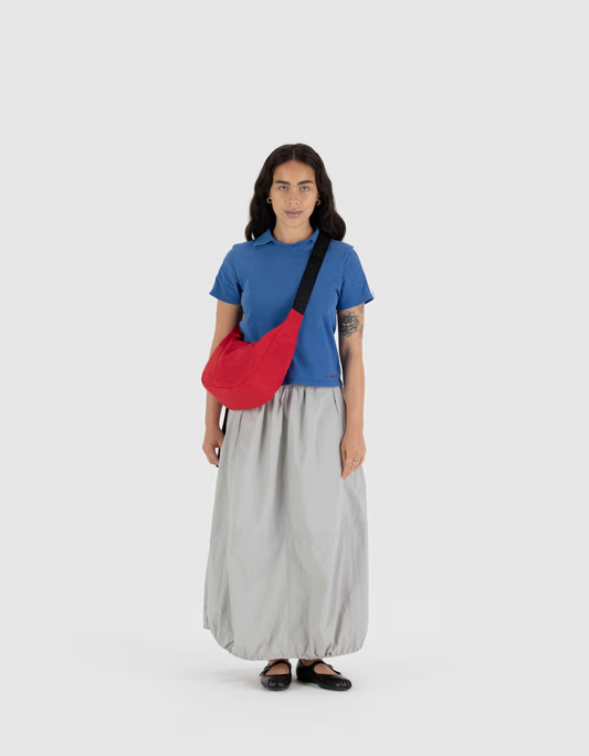 Medium Nylon Crescent Bag