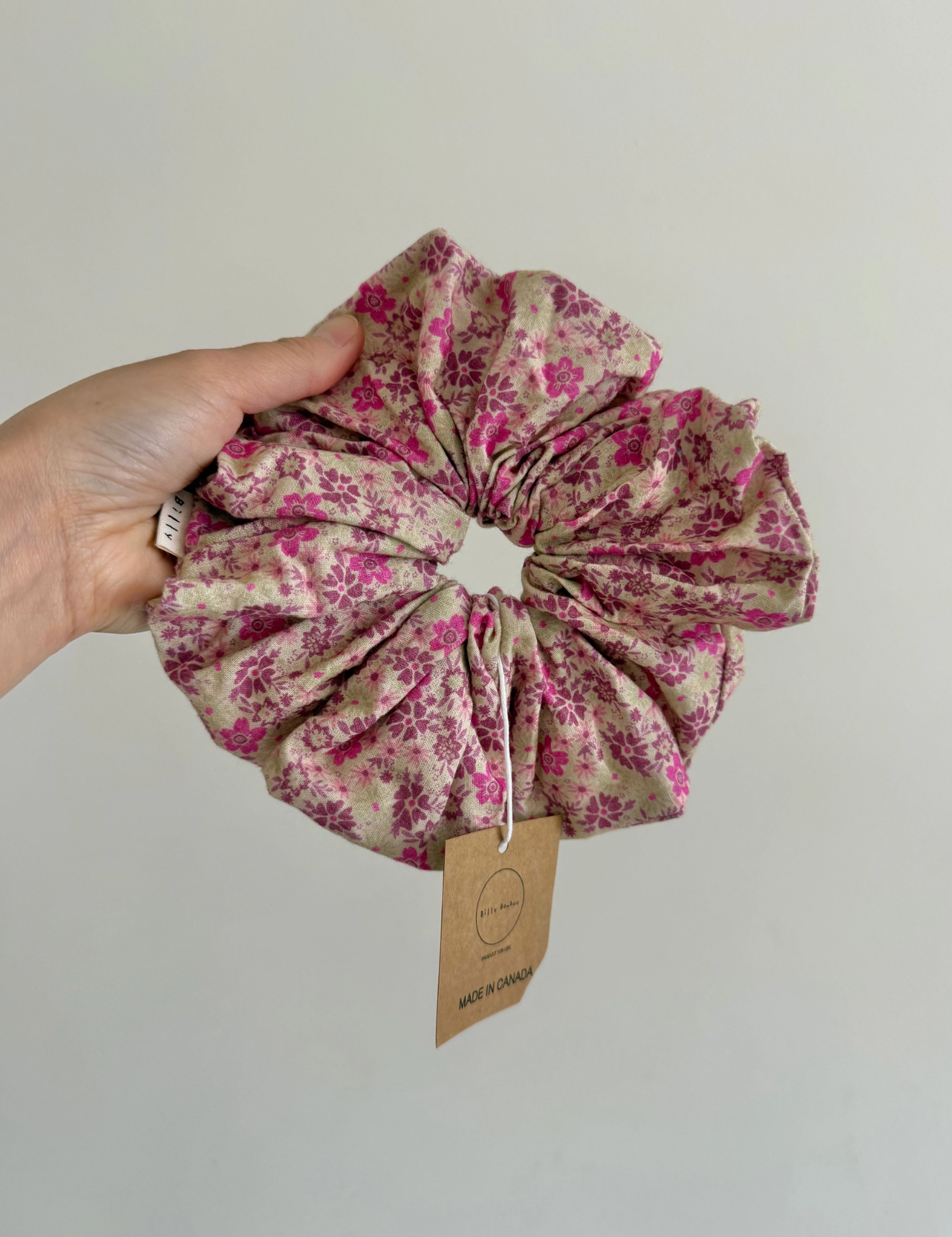 Meadow Bloom Floral Scrunchie billy bamboo