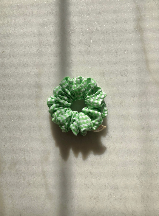 Gingham Scrunchies