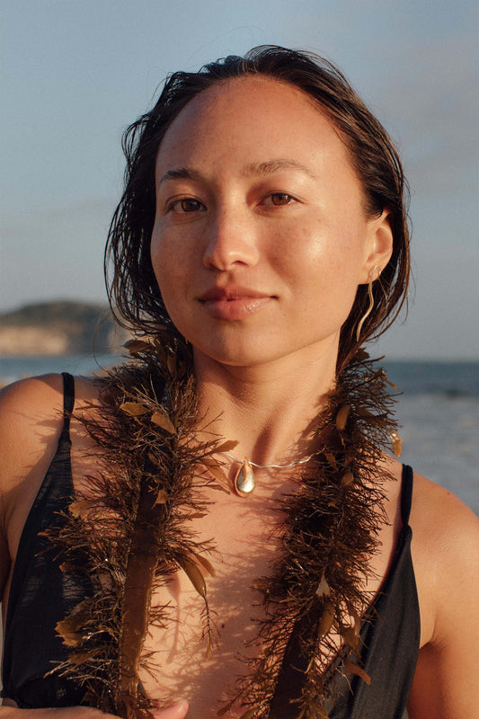 Moneh Brisel Bull Kelp Necklace