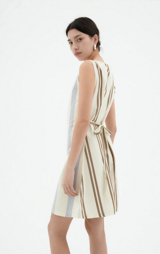 Thinking Mu Poplin Cecile Dress