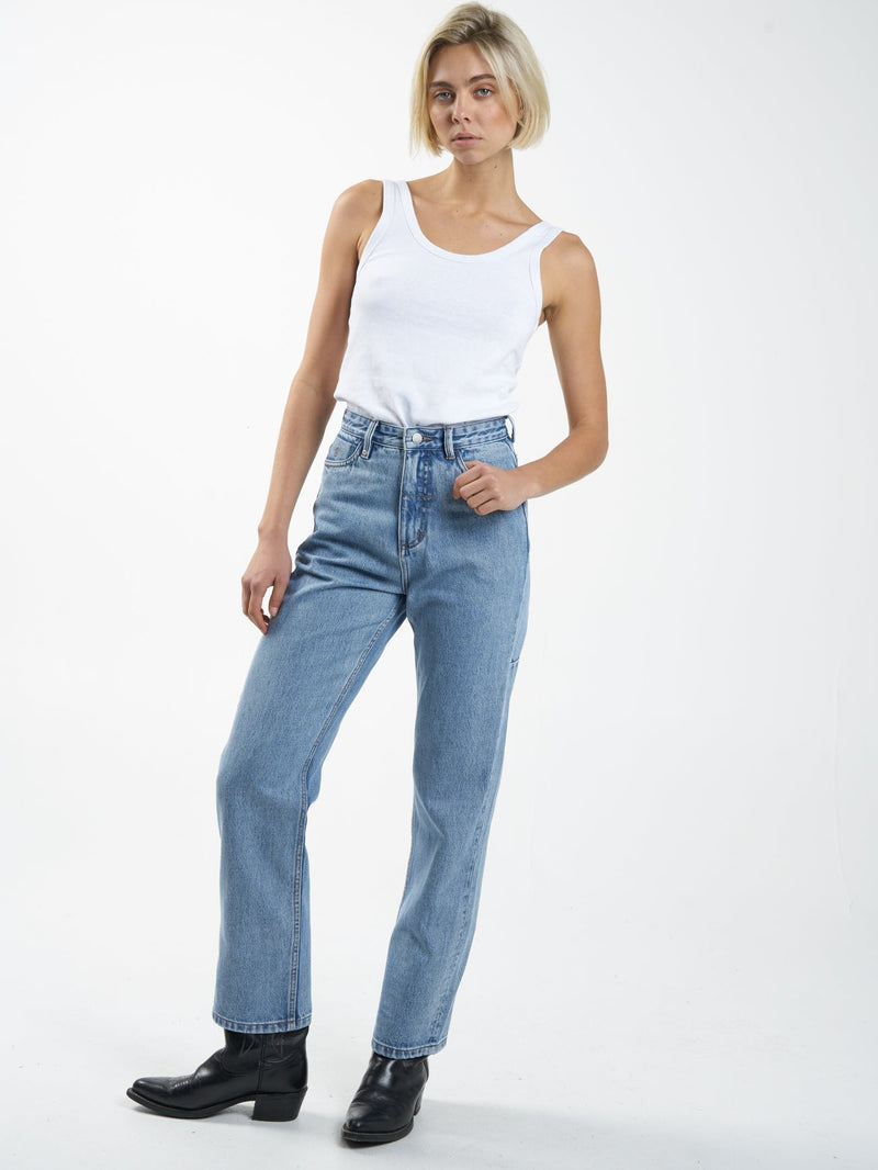 Thrills Pulp Jean in Vintage Timeworn Blue