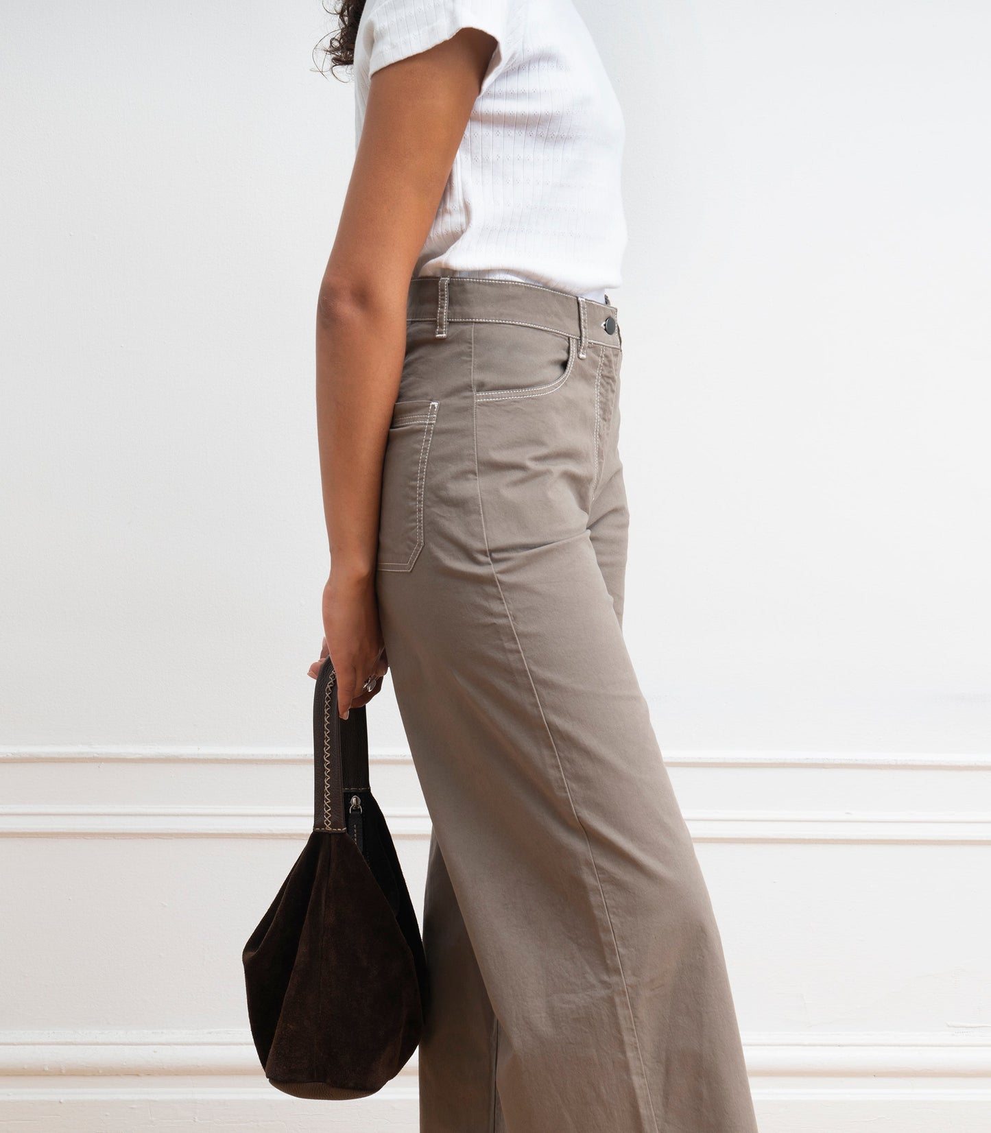 Toni Wide Leg Ankle Pants