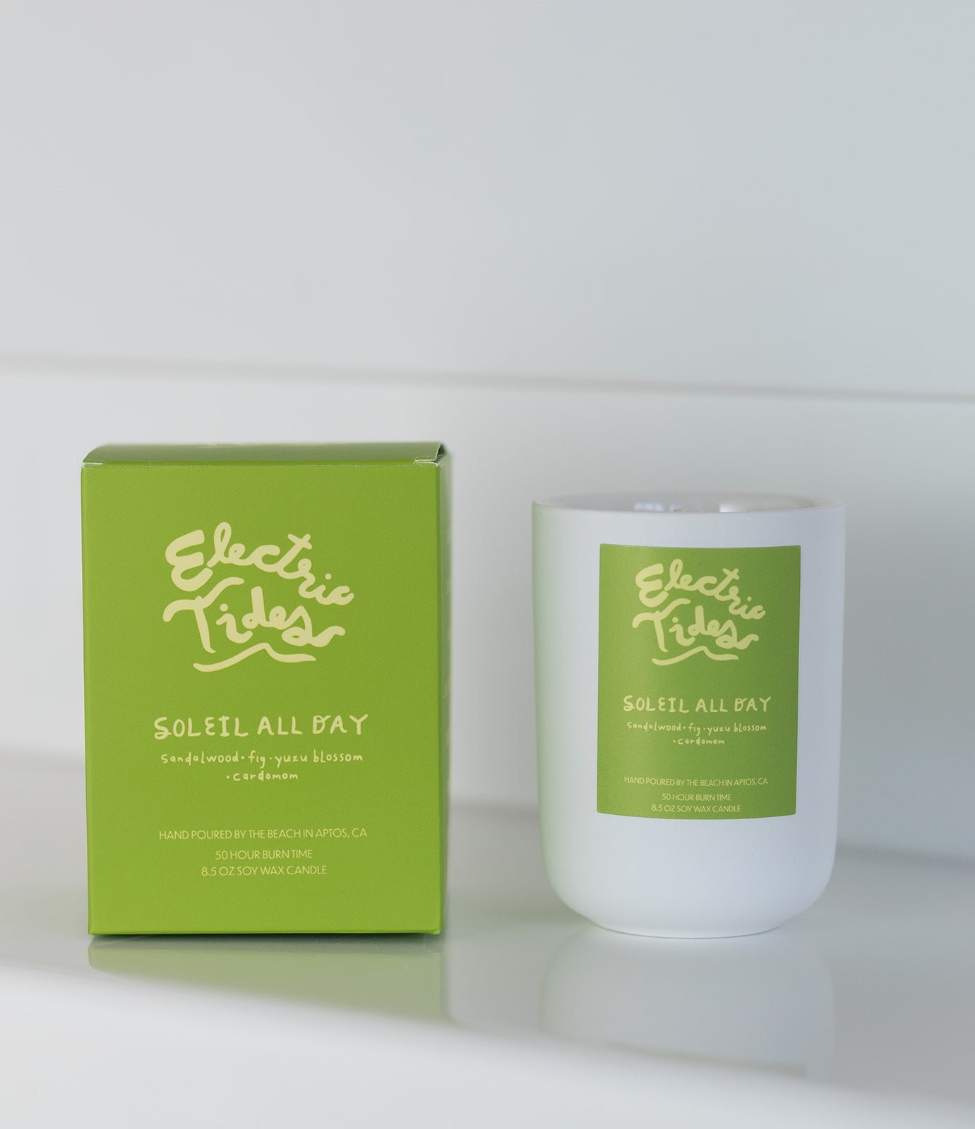 Electric Tides Soleil All Day Candle