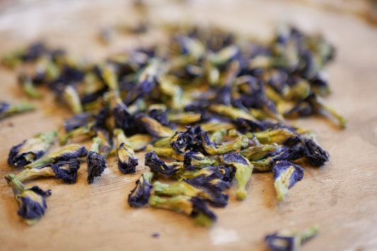 butterfly pea flower tea lovewild design