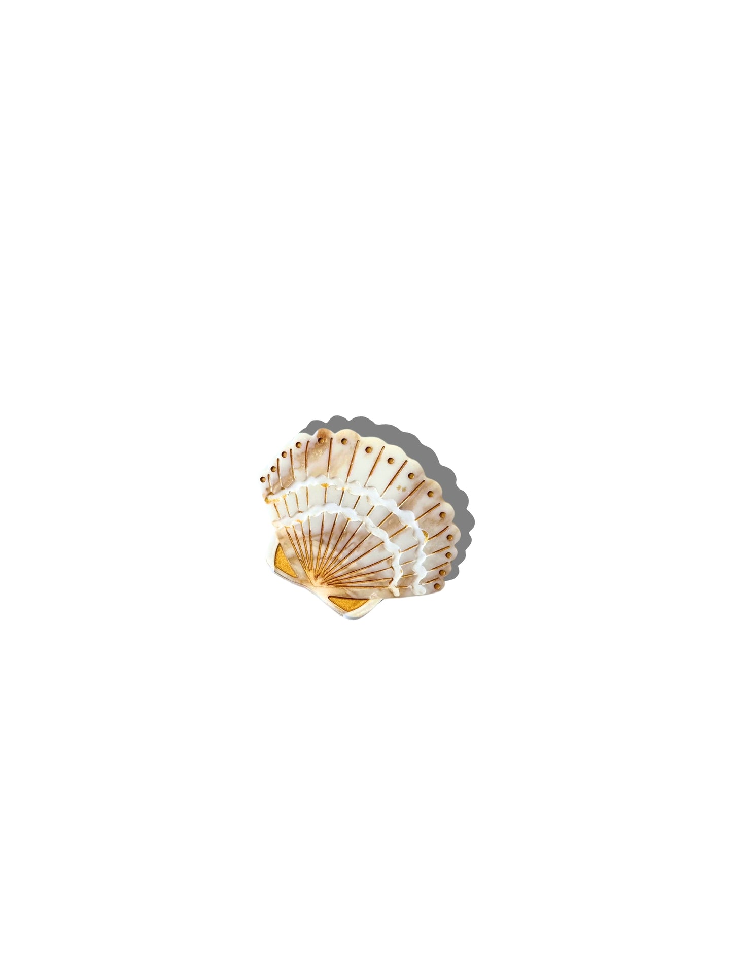Mini Seashell Claw Clip