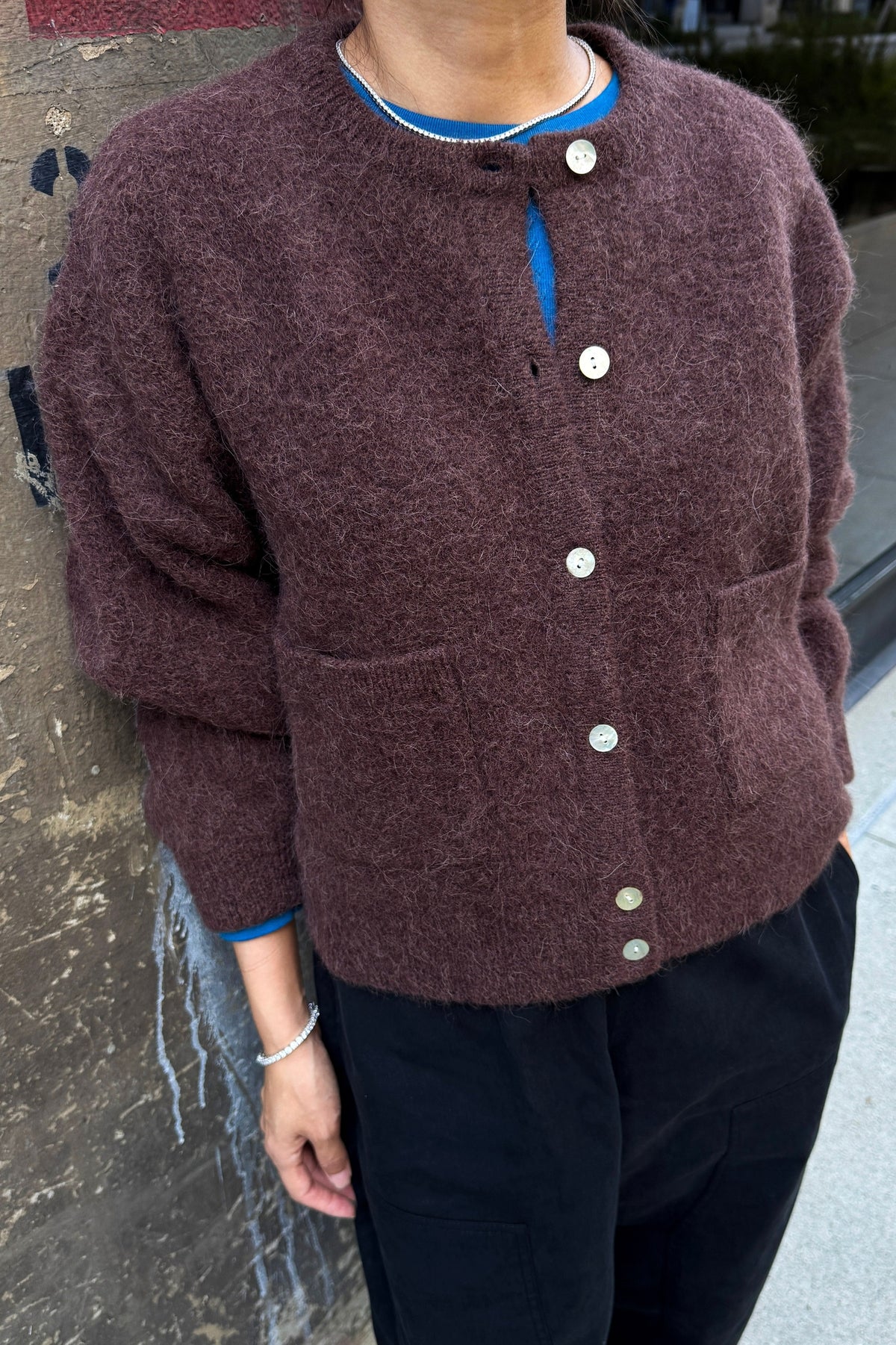 Amélie Wool Cardigan
