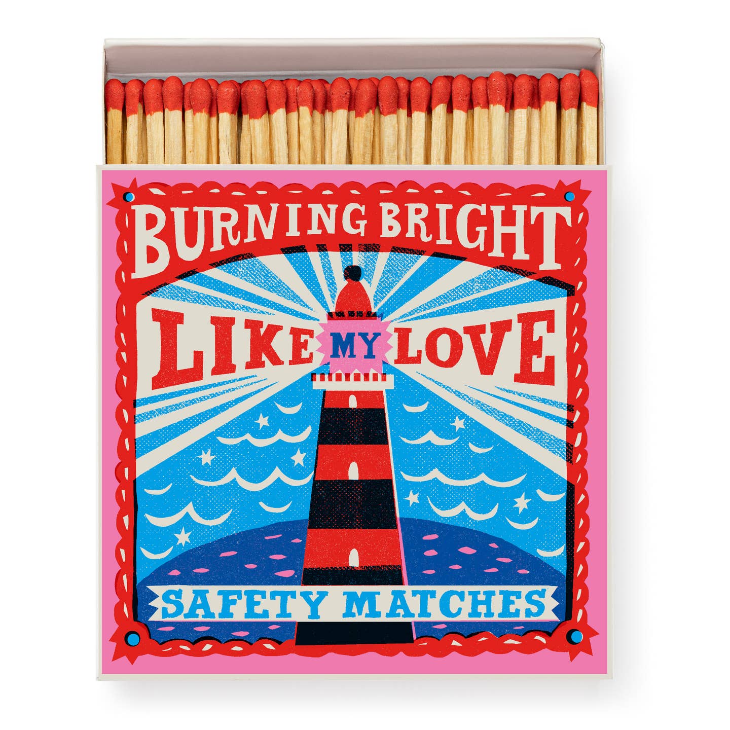 Burning Bright Match Box