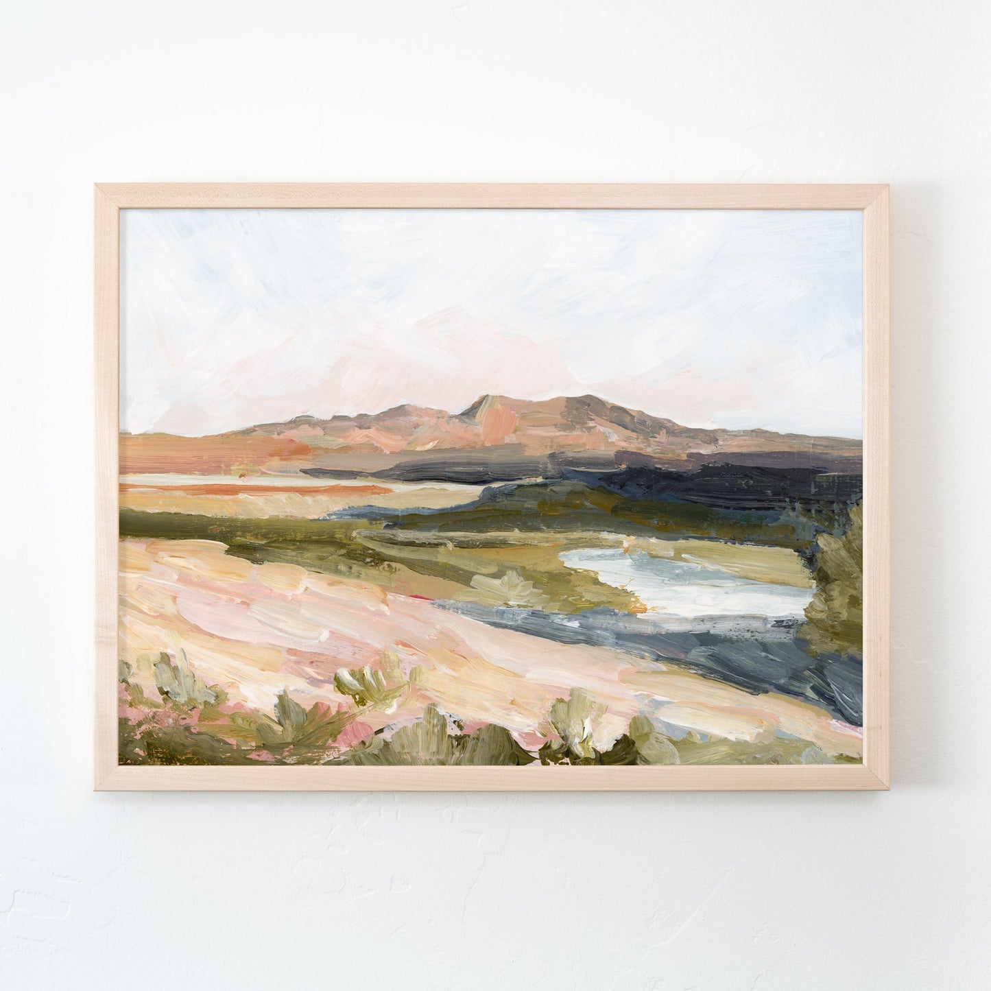 Mountain Shadow Canvas Print