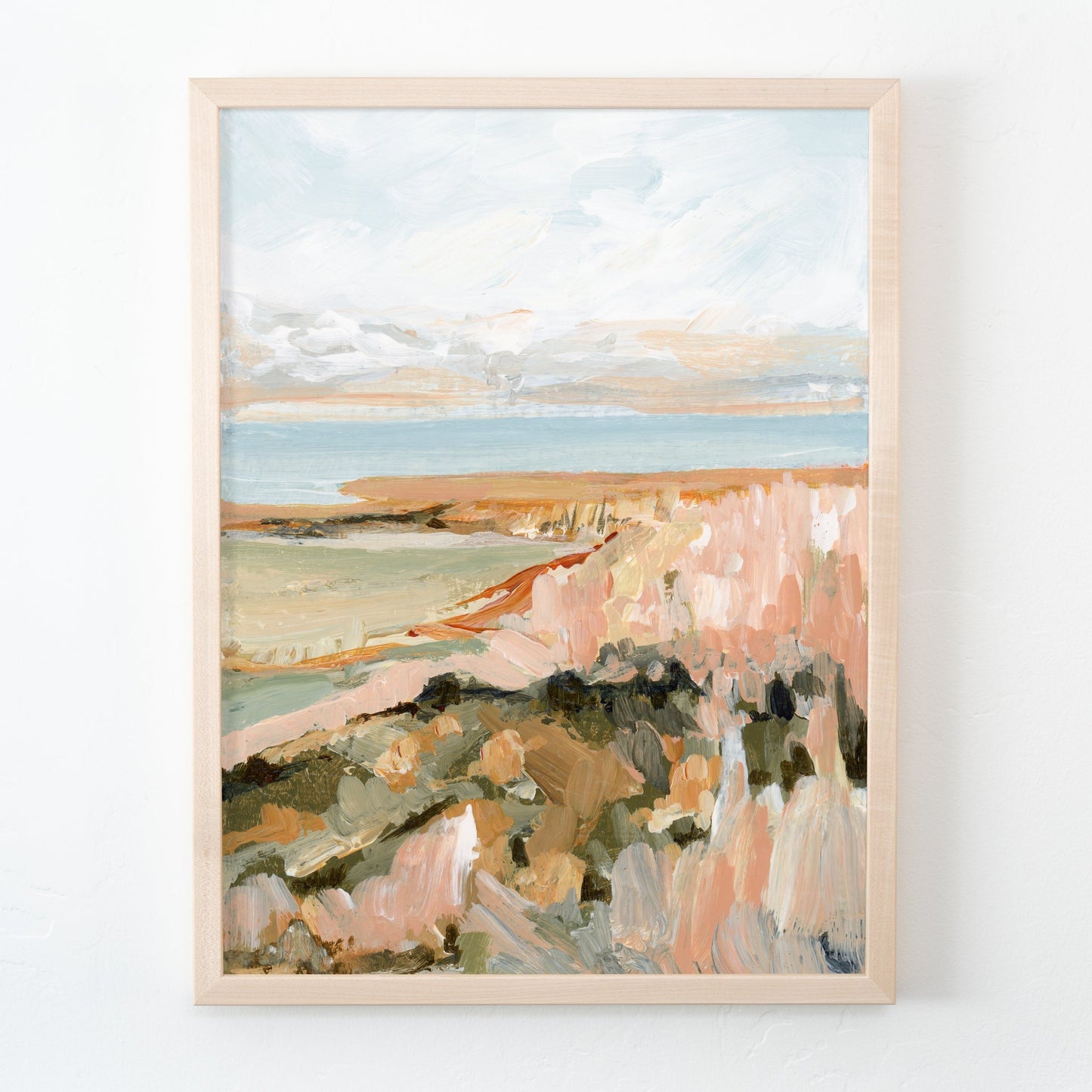 October Sea Canvas Print