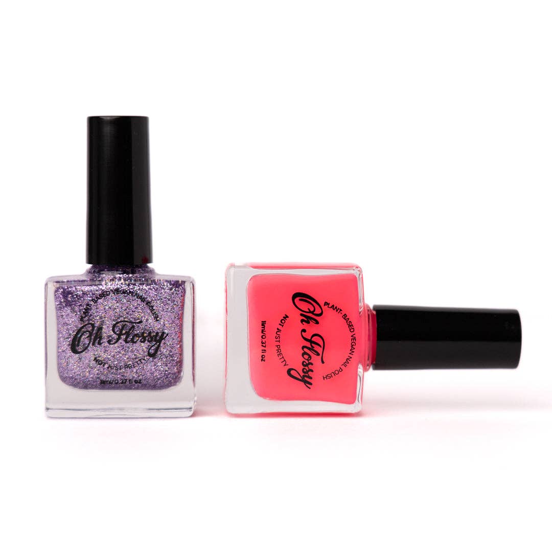 The fabulous Oh Flossy "Not Just Pretty" Kids Nail Polish range is perfect for those active little ones while keeping them away from nasty chemicals. Quick drying, plant-based formula, vegan & 10-Free. Made in Australia.