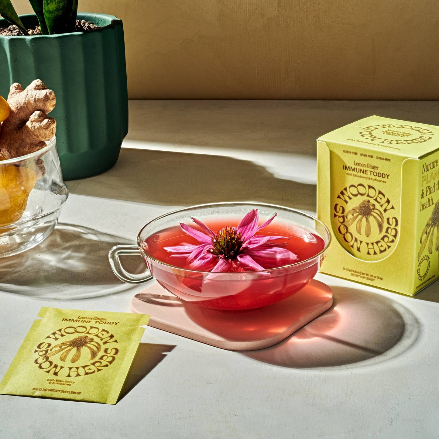 Lemon Ginger Immune Toddy