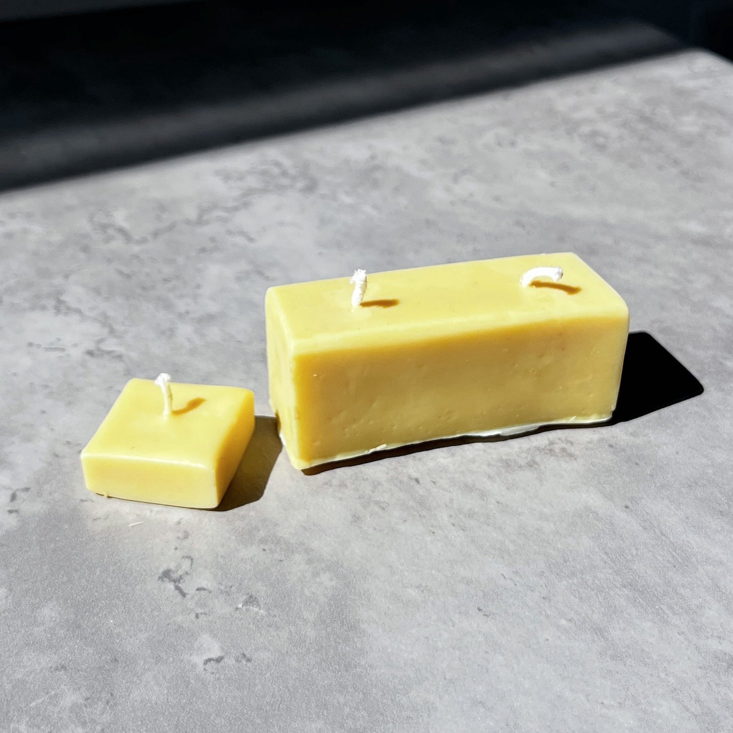 Beeswax Butter Stick Candle