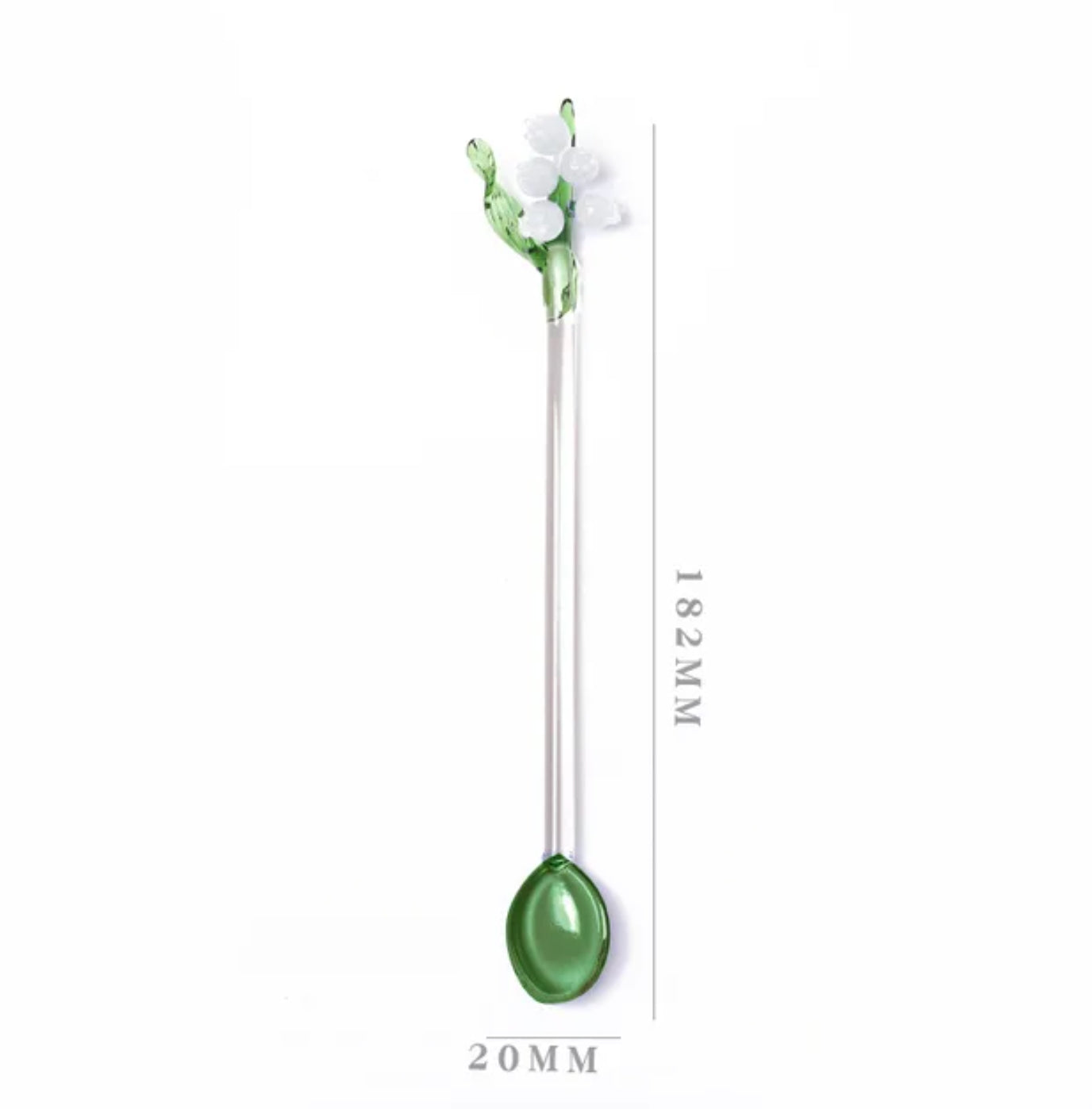 Flower Glass Stirring Spoon