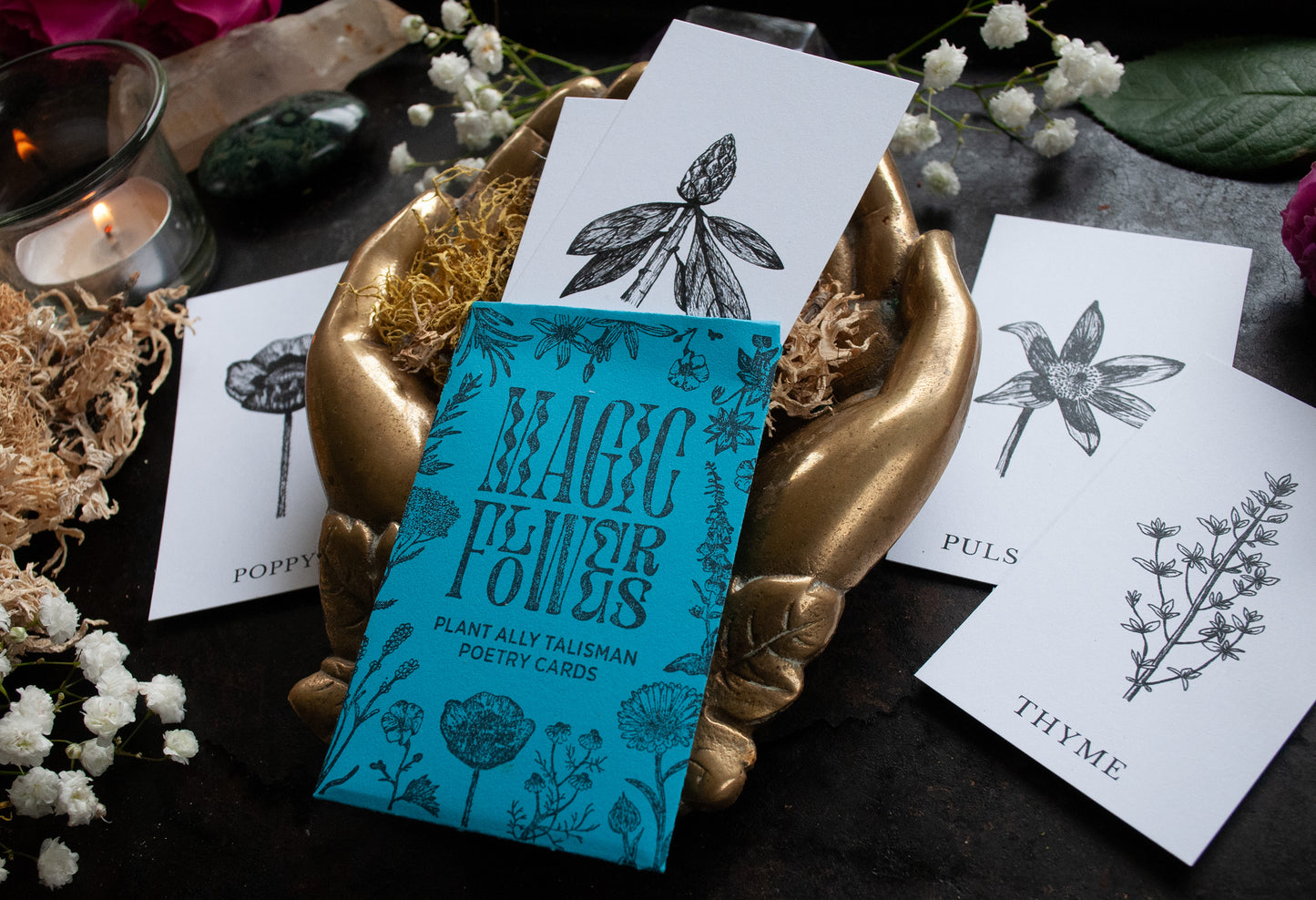 Mystery Plant Poetry Oracle Cards
