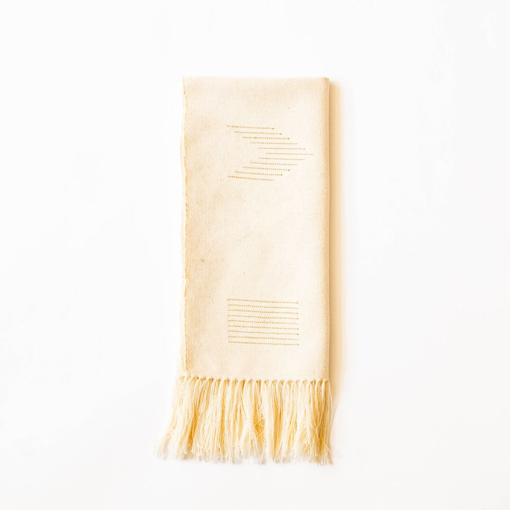 Sacred Lines Handwoven Tea Towel