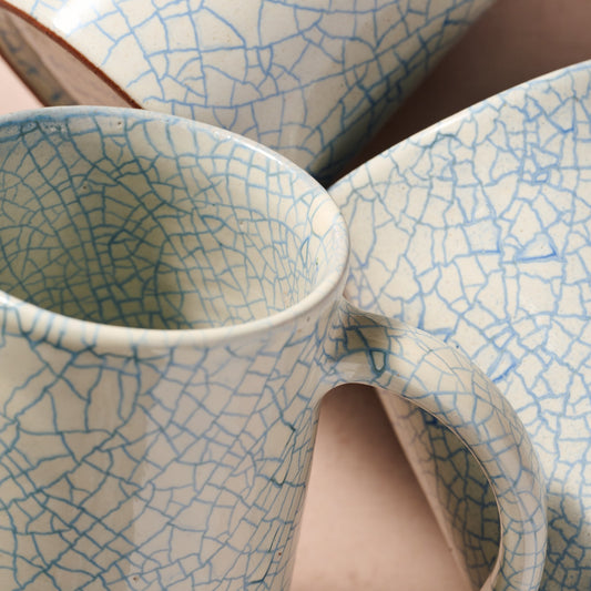 Ciya Blue Crackle Mug