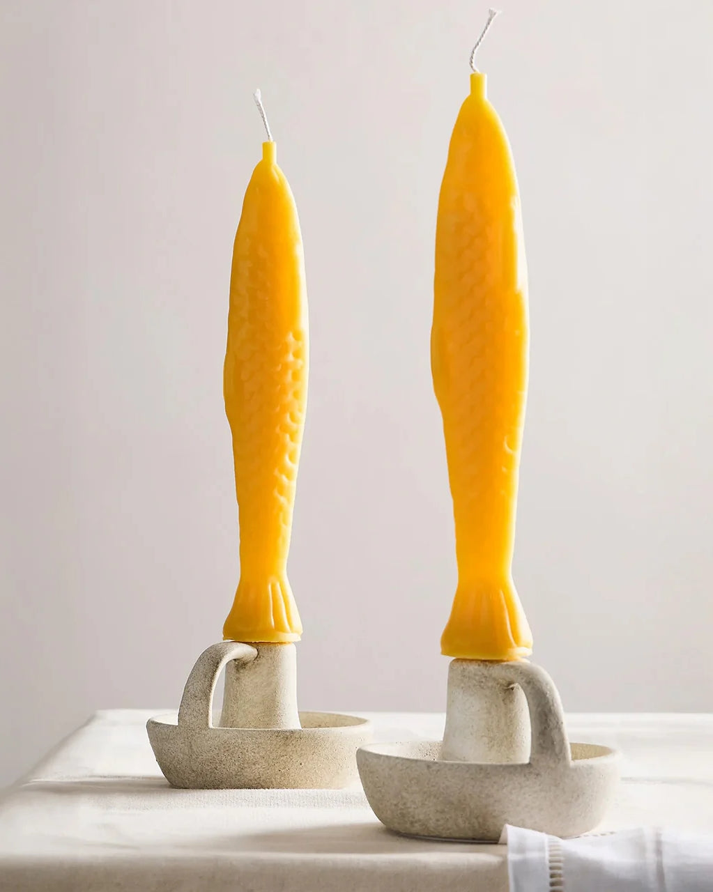 Fish Sticks Beeswax Candles