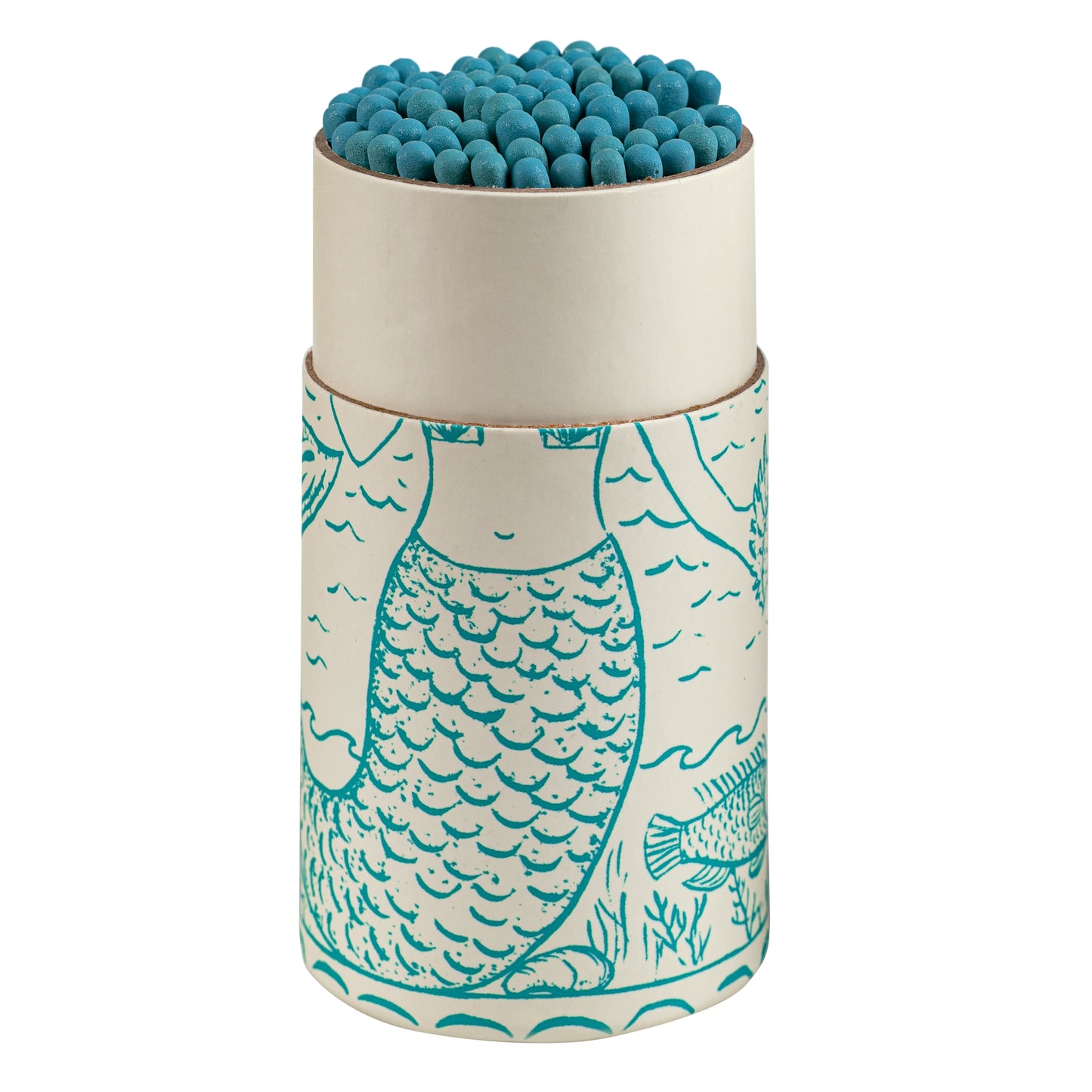 Mermaid Cylinder Matches