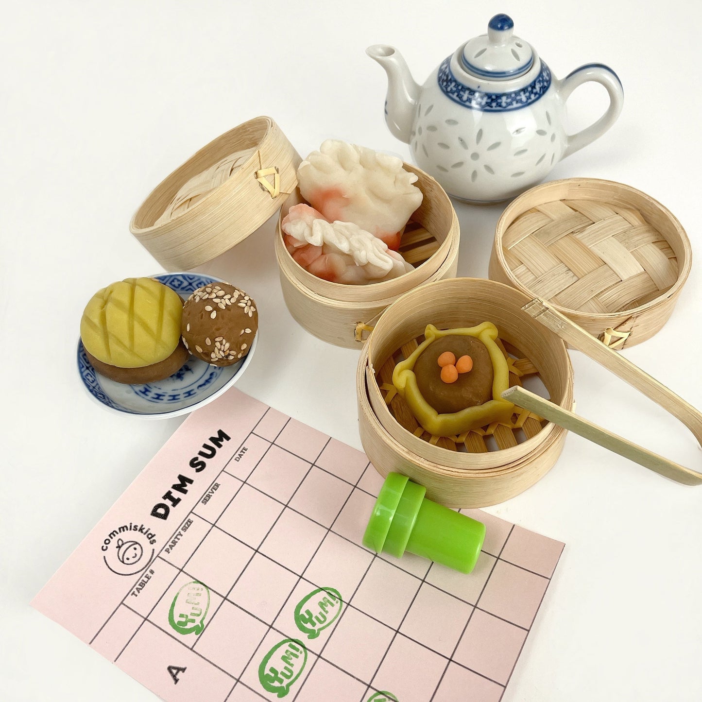 commiskids Dim Sum Play Dough Activity Kit