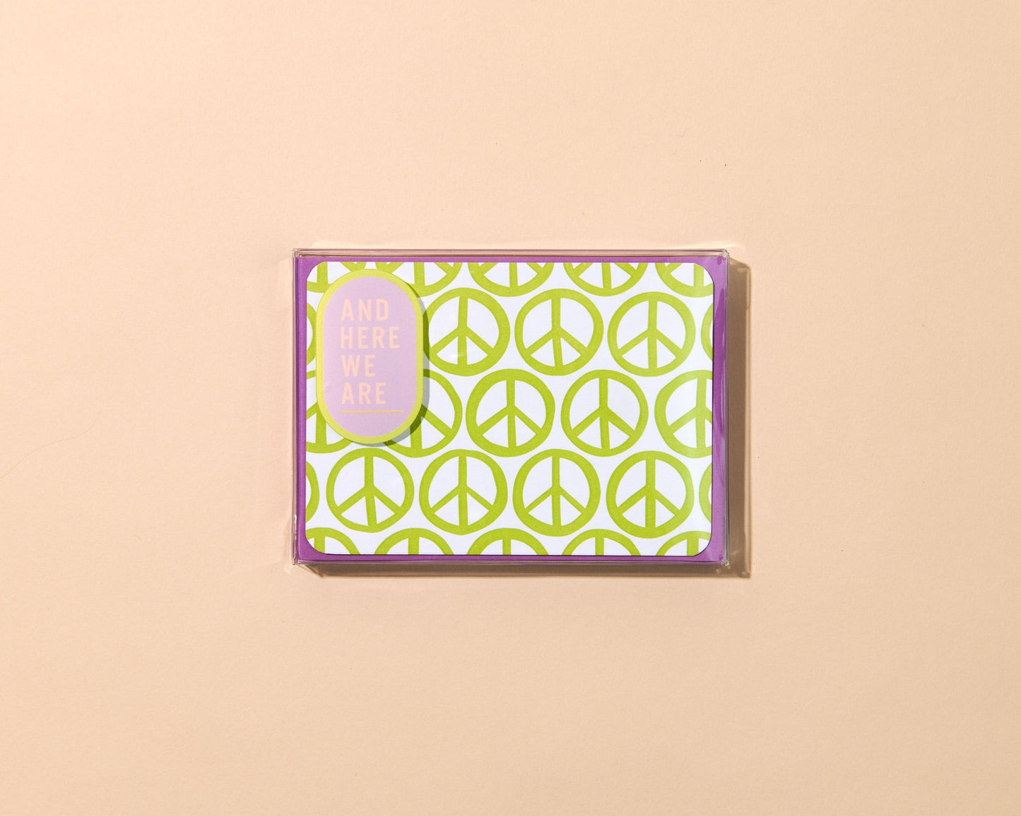 Peace Sign Notecard Set