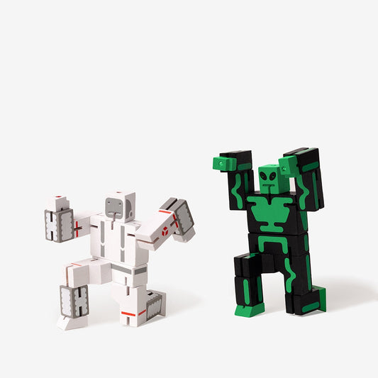 Cube Bot Best Friends in Space