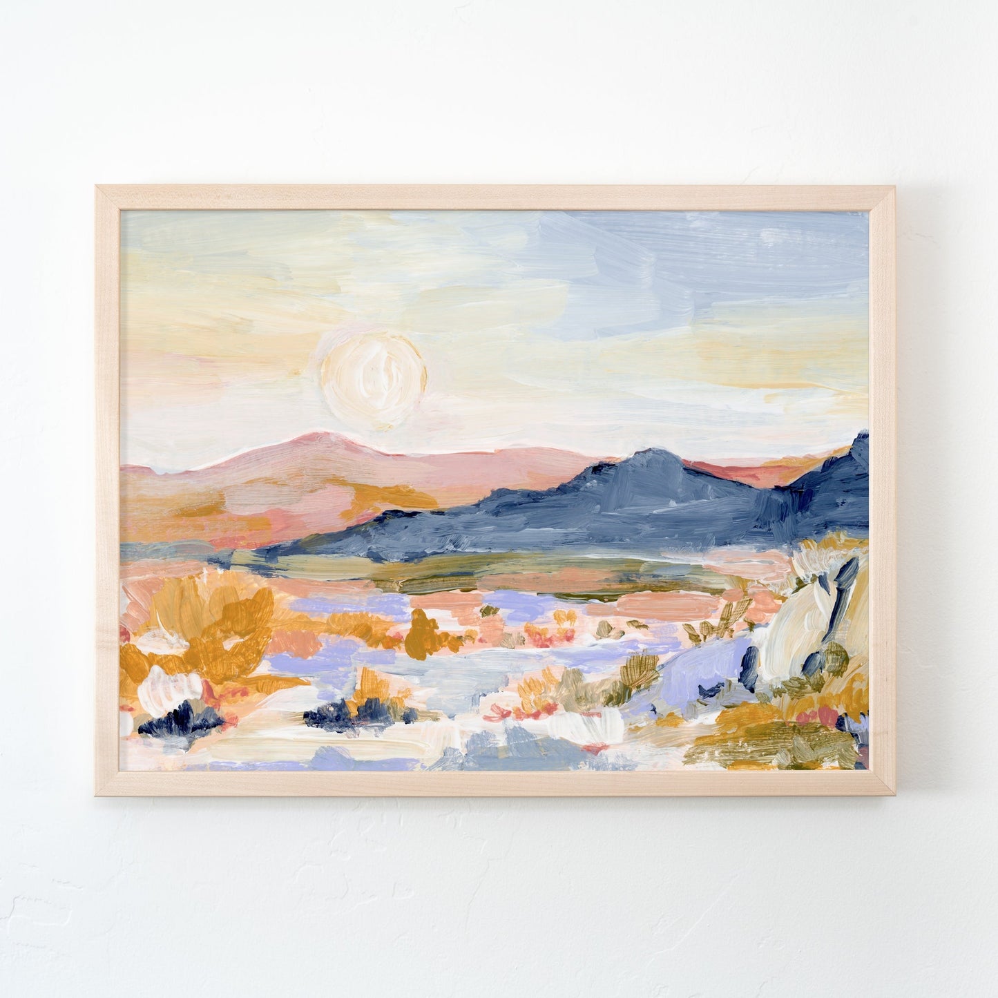 Joshua Tree Dusk Canvas Print
