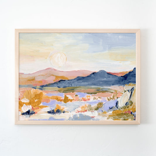Joshua Tree Dusk Canvas Print